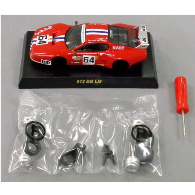 [MDL] (単品) 1/64 Ferrari 512 BB LM #64(レッド×ホワイト) 「フェラーリ ミニカーコレクション VIII」 サークルK・サンクス限定 完成品 ミニカー 京商