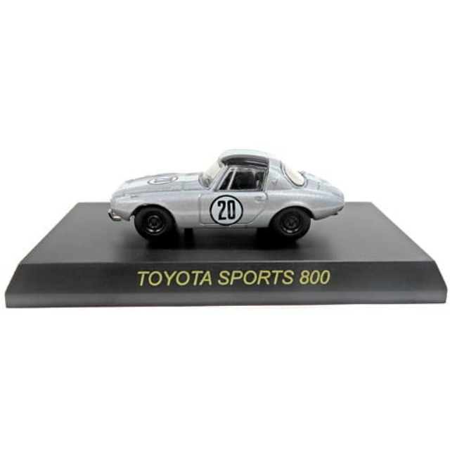 [MDL] (単品) 1/64 TOYOTA SPORTS 800 #20(シルバー×ホワイト) 「トヨタスポーツカー ミニカーコレクション」 サークルK・サンクス限定 完成品 ミニカー 京商