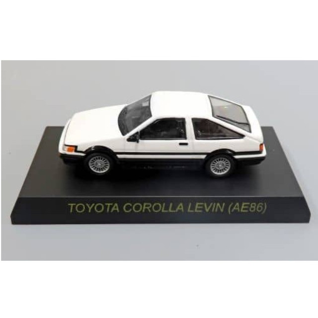 [MDL] (単品) 1/64 TOYOTA COROLLA LEVIN(ホワイト×ブラック) 「トヨタスポーツカー ミニカーコレクション」 サークルK・サンクス限定 完成品 ミニカー 京商