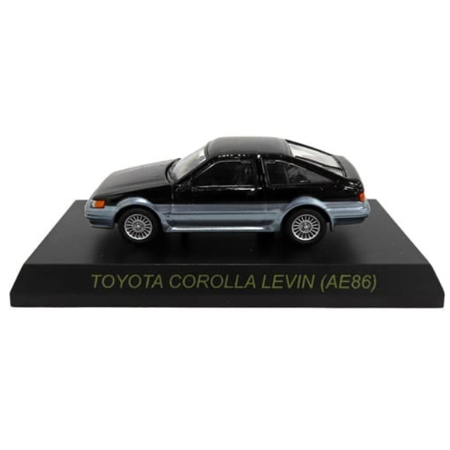 [MDL] (単品) 1/64 TOYOTA COROLLA LEVIN(ブラック×シルバー) 「トヨタスポーツカー ミニカーコレクション」 サークルK・サンクス限定 完成品 ミニカー 京商