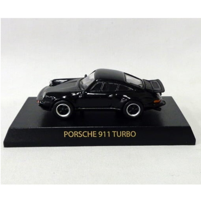[MDL] (単品) 1/64 911 TURBO(ブラック/ホイール黒) 「ポルシェ・ミニカーコレクション」 サークルK・サンクス限定 完成品 ミニカー 京商