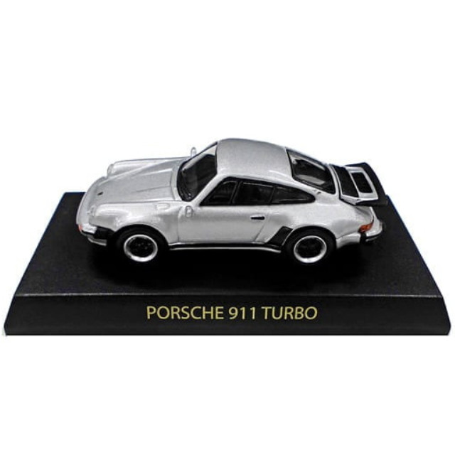 [MDL] (単品) 1/64 911 TURBO(シルバー/ホイール黒) 「ポルシェ・ミニカーコレクション」 サークルK・サンクス限定 完成品 ミニカー 京商