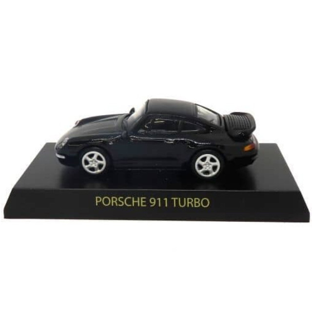 [MDL] (単品) 1/64 911 TURBO(ブラック/ホイール銀) 「ポルシェ・ミニカーコレクション」 サークルK・サンクス限定 完成品 ミニカー 京商