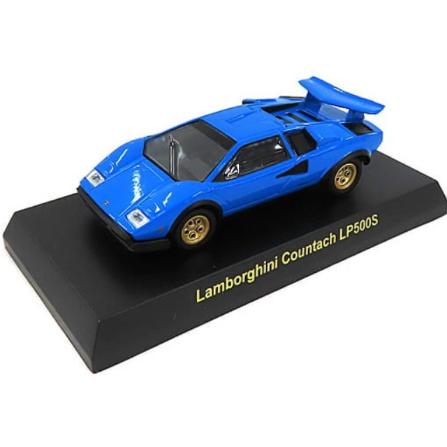 [MDL] (単品) 1/64 Countach LP500S(ブルー) 「ランボルギーニ ミニカーコレクション2」 完成品 ミニカー 京商
