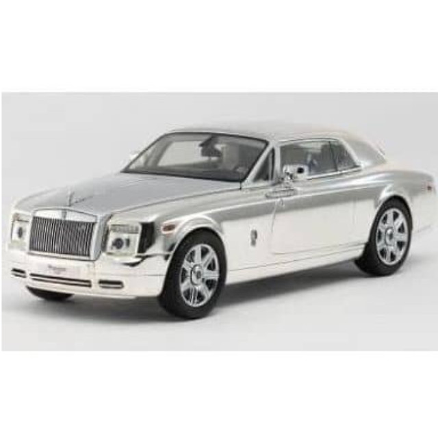 [MDL] 1/43 ロールス ロイス ファントム Drophead Coupe(メッキシルバー)  完成品 ミニカー(K05532SP) 京商