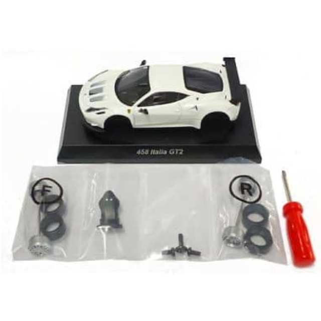 [MDL] (単品) 1/64 Ferrari 458 Italia GT2(ホワイト) 「フェラーリミニカーコレクション 9」 サークルK・サンクス限定 完成品 ミニカー 京商