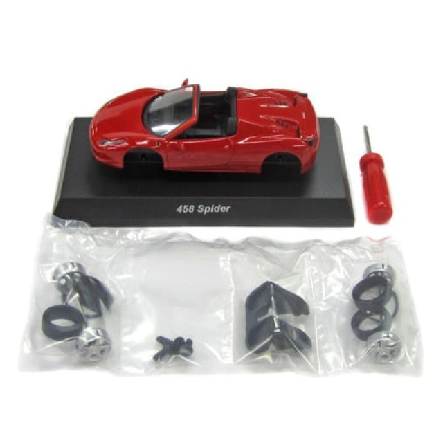 [MDL] (単品) 1/64 Ferrari 458 Spider(レッド) 「フェラーリミニカーコレクション 9」 サークルK・サンクス限定 完成品 ミニカー 京商