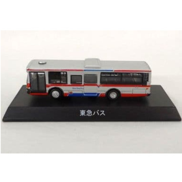 [MDL] (単品) 1/150 日産ディーゼル UA452-KAN 東急バス(シルバー×レッド×ブルー) 「ダイキャストバスシリーズ 路線バス1」 サークルK・サンクス限定 完成品 ミニカー 京商