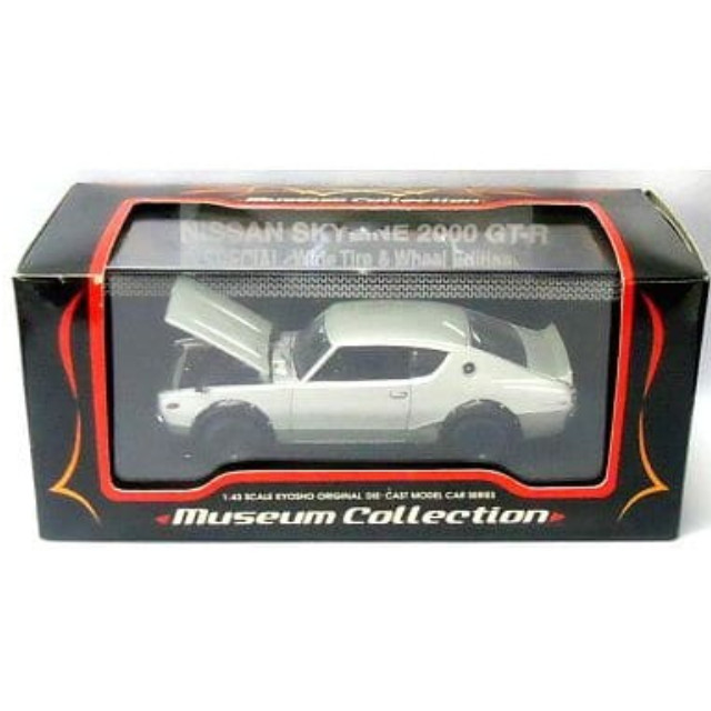 [MDL] 1/43 ニッサン スカイライン 2000 GT-R KPGC110 ワイドホイール(シルバー) 「Museum Collection」 完成品 ミニカー(03116S) 京商