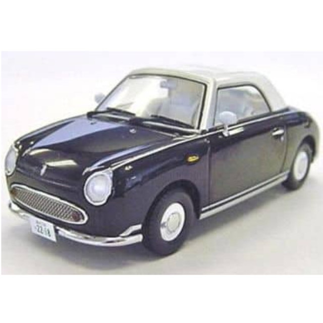 [MDL] 1/43 日産 フィガロ 右京ミニカー (ブラック×ホワイト) 「相棒」  完成品 ミニカー(K03392BK) 京商
