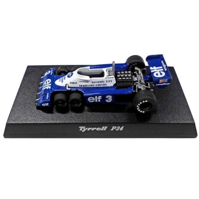 [MDL] (単品) 1/64 Tyrrell P34 1977 #3 R.PETERSON(ブルー×ホワイト) 「ティレルミニカーコレクション」 サークルK・サンクス限定 完成品 ミニカー 京商