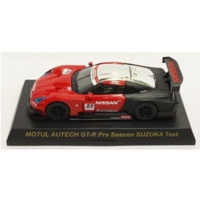 [MDL] (単品) 1/64 MOTUL AUTECH GT-R Pre Season SUZUKA Test #22(レッド×シルバー×ブラック) 「GT-R レーシングカーコレクション」 サークルK・サンクス限定 完成品 ミニカー 京商