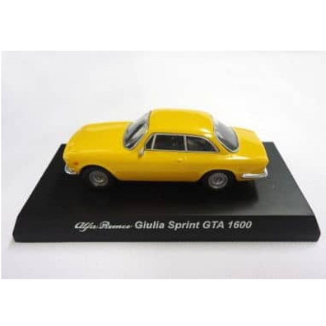 [MDL] (単品) 1/64 Alfa Romeo Giulia Sprint GTA 1600(イエロー) 「アルファロメオ ミニカーコレクション」 サークルK・サンクス限定 完成品 ミニカー 京商