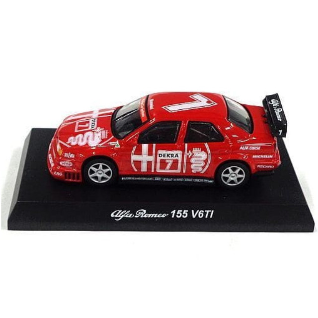 [MDL] (単品) 1/64 Alfa Romeo 155 V6 TI #7(レッド) 「アルファロメオ ミニカーコレクション」 サークルK・サンクス限定 完成品 ミニカー 京商