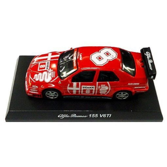 [MDL] (単品) 1/64 Alfa Romeo 155 V6 TI #8(レッド) 「アルファロメオ ミニカーコレクション」 サークルK・サンクス限定 完成品 ミニカー 京商
