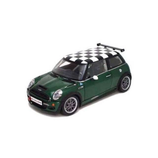 [MDL] 1/18 ミニ・クーパーS John Cooper Works Challenge(グリーン×チェッカーブラック) 完成品 ミニカー(K08557G) 京商