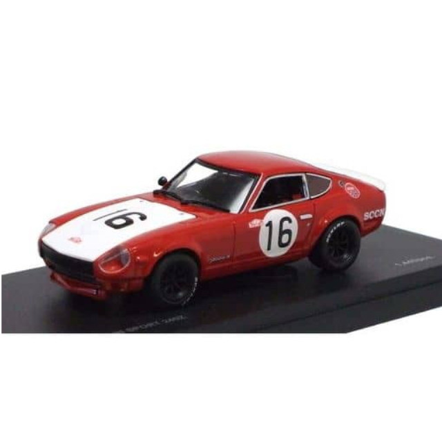 [MDL] 1/43 ダッツンスポーツ240Z No.16 1971 日本GP GTSレース優勝車(レッド) 完成品 ミニカー(K03163C) 京商