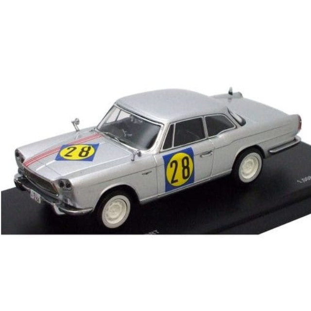 [MDL]  1/43 プリンス スカイライン クーペ レーシング No.28(シルバー)  完成品 ミニカー(K03233A) 京商