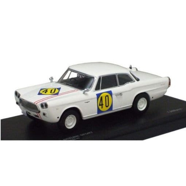 [MDL]  1/43 プリンス スカイライン クーペ レーシング No.40(ホワイト)  完成品 ミニカー(K03233B) 京商