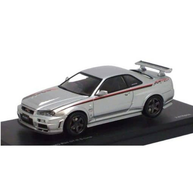 [MDL]  1/43 NISMO R34GT-R S-TUNE (シルバー)  完成品 ミニカー(K03383S) 京商