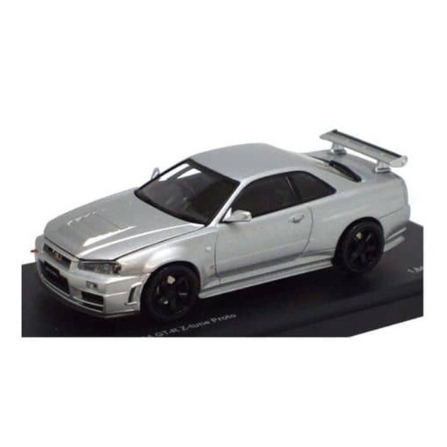 [MDL]  1/43 NISMO スカイライン R34 GT-R Z-tune Proto(シルバー) 完成品 ミニカー(K03385S) 京商