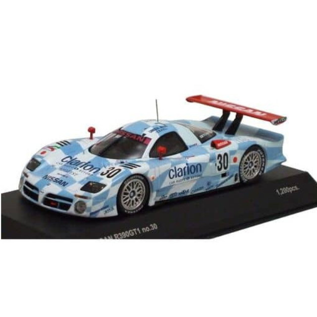 [MDL]  1/43 NISSAN R390GT1 Clarion No.30 1998(スカイブルー) 完成品 ミニカー(K03421A) 京商
