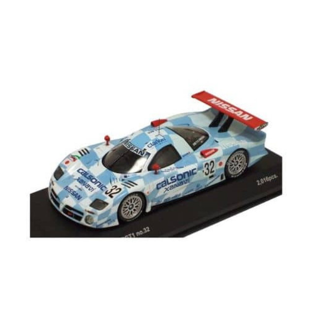 [MDL]  1/43 ニッサン R390GT1 Calsonic/Xanavi 1998 No.32(スカイブルー) 完成品 ミニカー(K03421C) 京商