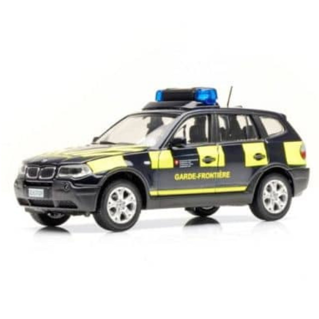 [MDL]  1/43 BMW X3 BORDER GUARDS-French Ver.(ネイビー)  完成品 ミニカー(K03522FR) 京商