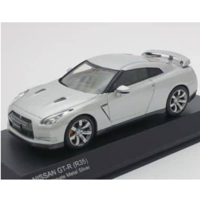 [MDL]  1/43 ニッサン GT-R(R35) 2008 (アルティメイトメタルシルバー)  完成品 ミニカー(K03741MS) 京商