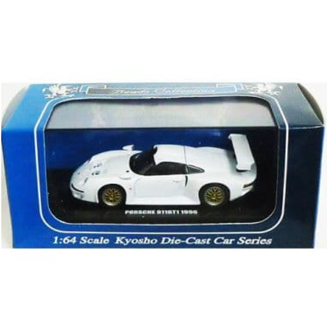 [MDL]  1/64 ポルシェ911 GT1 1996(ホワイト) 「Beads Collection」 完成品 ミニカー(K06522W) 京商