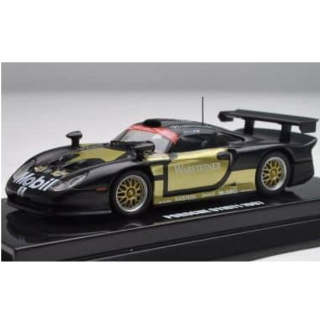 [MDL] 1/64 ポルシェ911 GT1 1997 テストカー(ブラック×ゴールド) 「Beads Collection」 完成品 ミニカー(K06531C) 京商