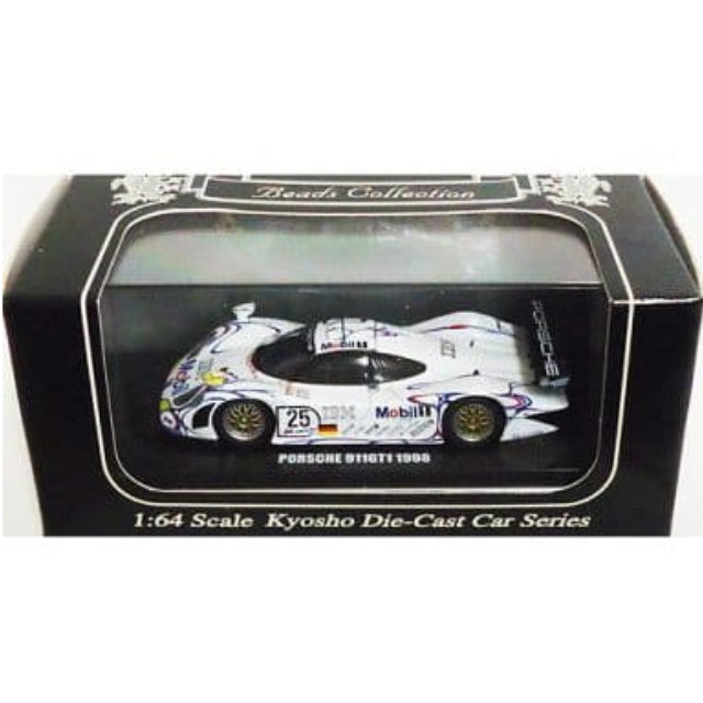 [MDL] 1/64 ポルシェ911 GT1 1998 ル・マン No.25(ホワイト) 「Beads Collection」 完成品 ミニカー(K06541A) 京商