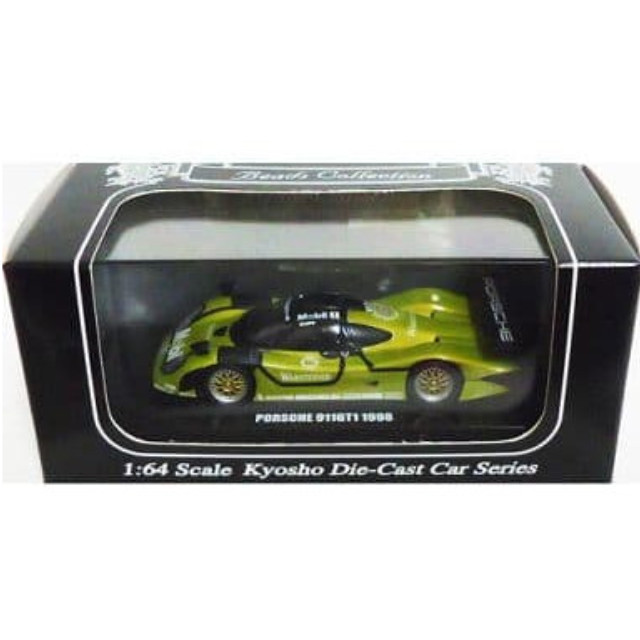 [MDL]  1/64 ポルシェ911 GT1 1998 テストカー(イエロー) 「Beads Collection」 完成品 ミニカー(K06541C) 京商