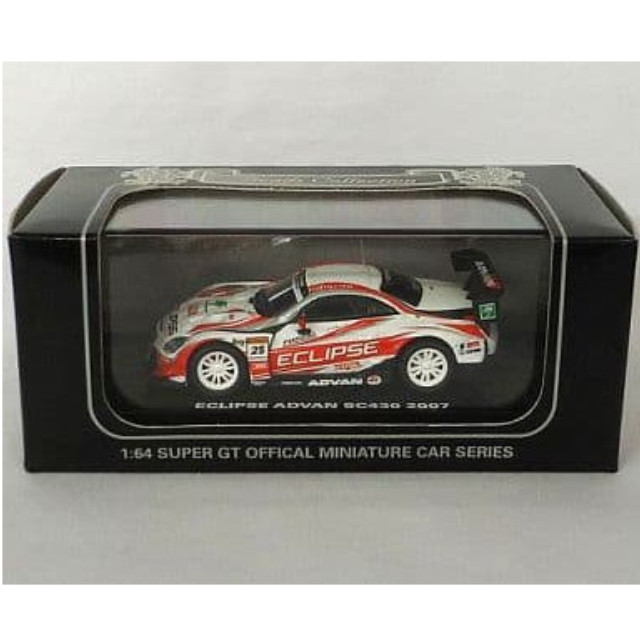 [MDL] 1/64 ECLIPSE ADVAN SC430 スーパーGT 2007(ホワイト×レッド) 「Beads Collection」 完成品 ミニカー(K06571D) 京商