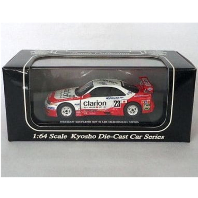 [MDL] 1/64 NISSAN スカイライン GT-R LM(BCNR33) 1996 no.23(ホワイト×レッド) 完成品 ミニカー(K06652B) 京商