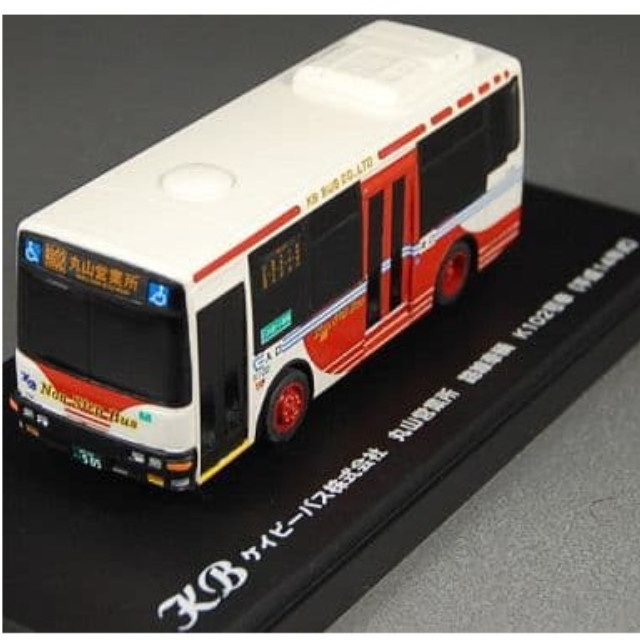 [MDL] 1/80 ケイビーバス 丸山営業所路線車両 K102号車 平成14年式(ホワイト×レッド) 「マスターズコレクション」 完成品 ミニカー(64017) 京商