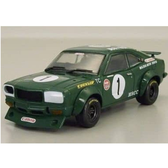 [MDL] 1/43 マツダ サバンナ RX-3 No.1 1973(ダークグリーン)  完成品 ミニカー(K03194A) 京商