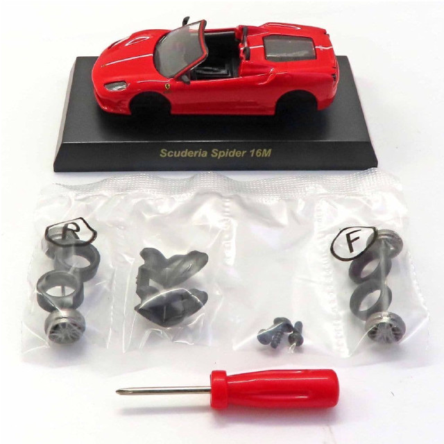 [MDL] (単品) 1/64 Scuderia Spider 16M(レッド) 「フェラーリ ミニカーコレクション8 NEO」 京商50周年記念 サークルK・サンクス限定 完成品 ミニカー 京商