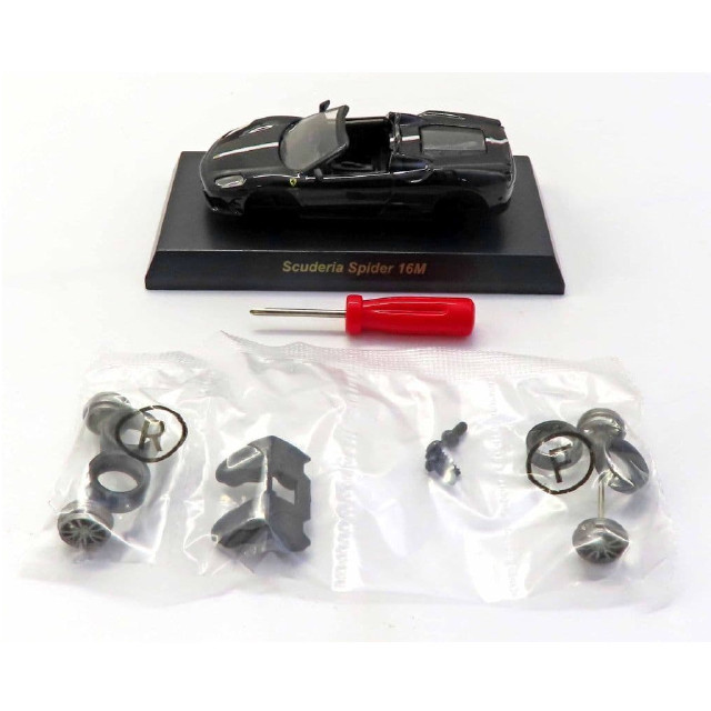 [MDL] (単品) 1/64 Scuderia Spider 16M(ブラック) 「フェラーリ ミニカーコレクション8 NEO」 京商50周年記念 サークルK・サンクス限定 完成品 ミニカー 京商