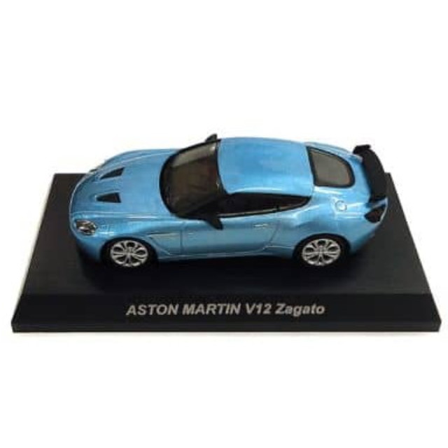 [MDL] (単品) 1/64 ASTON MARTIN V12 Zagato(メタリックブルー) 「アストンマーティン ミニカーコレクション」 サークルK・サンクス限定 完成品 ミニカー 京商
