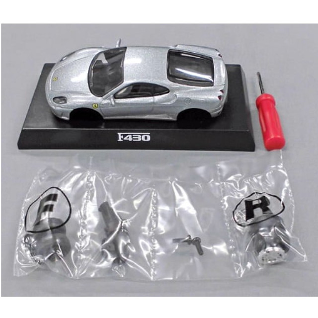 [MDL] (単品) 1/64 Ferrari F430(シルバー) 「フェラーリ ミニカーコレクションII」 サークルK・サンクス限定 完成品 ミニカー 京商