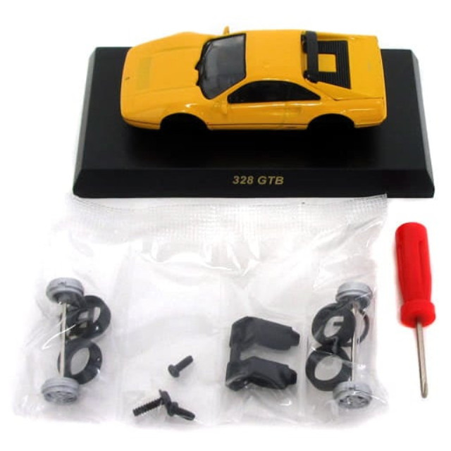 [MDL] (単品) 1/64 Ferrari 328 GTB(イエロー) 「フェラーリ ミニカーコレクションIII」 サークルK・サンクス限定 完成品 ミニカー 京商