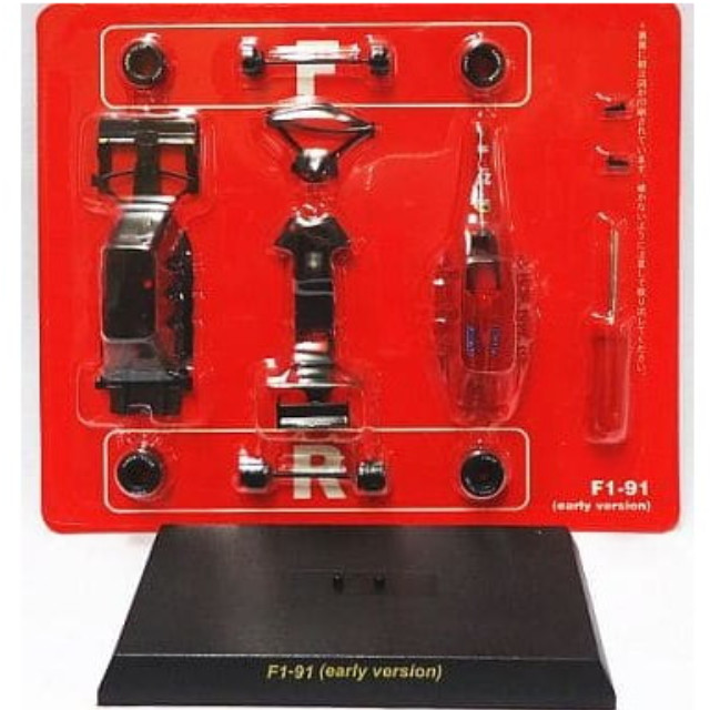 [MDL] (単品) 1/64 Ferrari F1-91 early version. No.27 A.PROST 1991(レッド) 「フェラーリ フォーミュラカーモデルコレクションII」 サークルK・サンクス限定 完成品 ミニカー 京商