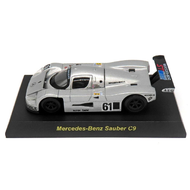 [MDL] (単品) 1/64 Mercedes-Benz Sauber C 9 #61(シルバー) 「メルセデスベンツ ミニカーコレクション」 サークルK・サンクス限定 完成品 ミニカー 京商