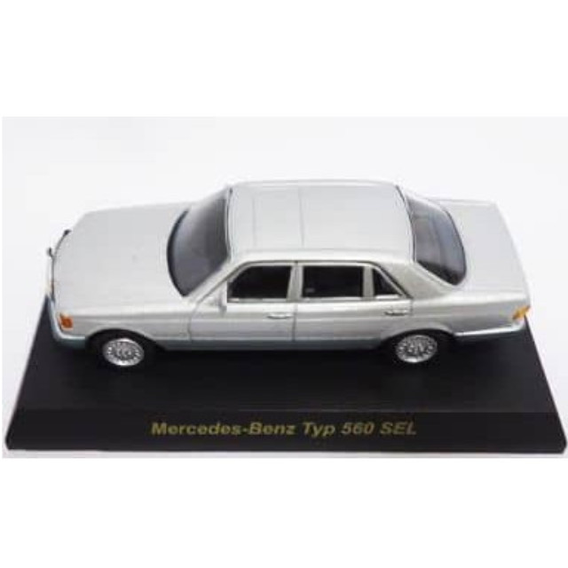 [MDL] (単品) 1/64 Mercedes-Benz 560 SEL(シルバー) 「メルセデスベンツ ミニカーコレクション」 サークルK・サンクス限定 完成品 ミニカー 京商