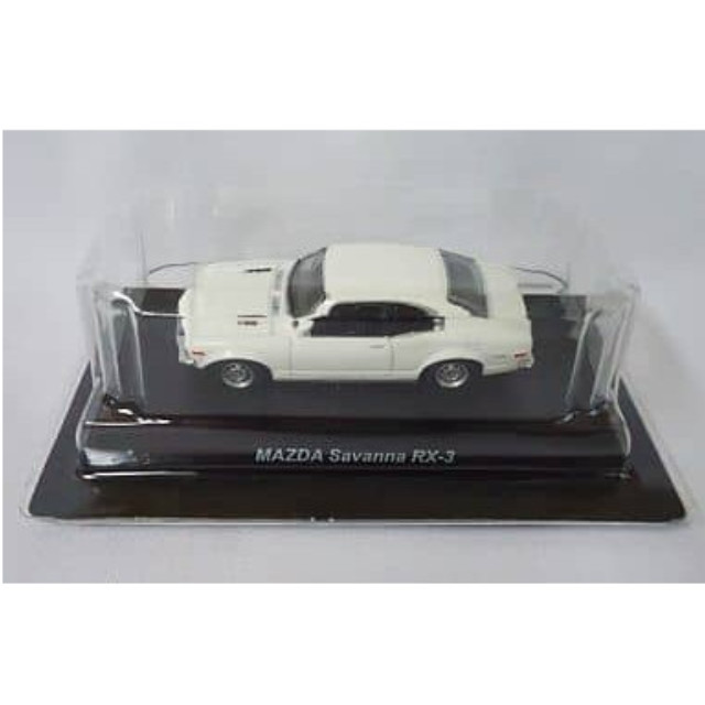 [MDL] (単品) 1/64 MAZDA Savanna RX-3(ホワイト) 「マツダ ロータリーエンジン ミニカーコレクション」 サークルK・サンクス限定 完成品 ミニカー 京商