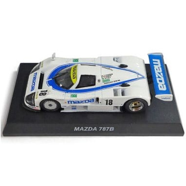 [MDL] (単品) 1/64 MAZDA 787B #18(ホワイト×ブルー) 「マツダ ロータリーエンジン ミニカーコレクション」 サークルK・サンクス限定 完成品 ミニカー 京商