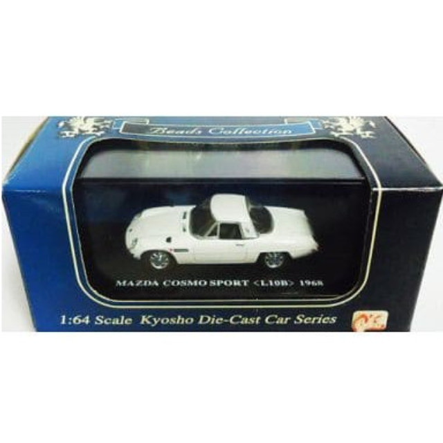 [MDL] 1/64 マツダ コスモスポーツ L10B 1968年(ホワイト) 「Beads Collection 京商ダイキャストカーシリーズ」 完成品 ミニカー(06110W) 京商