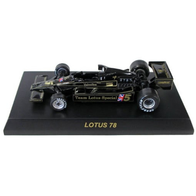 [MDL] (単品) 1/64 LOTUS 78 No.5(ブラック) 「ロータス フォーミュラーカー ミニカーコレクション」 サークルK・サンクス限定 完成品 ミニカー 京商