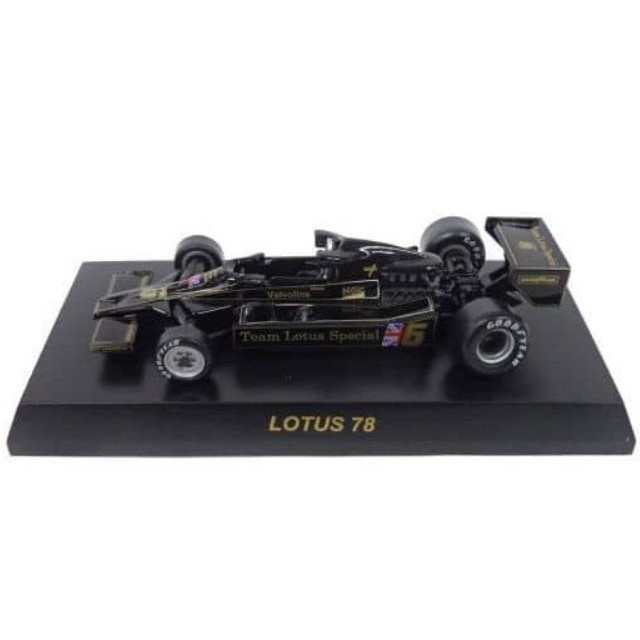 [MDL] (単品) 1/64 LOTUS 78 No.6(ブラック) 「ロータス フォーミュラーカー ミニカーコレクション」 サークルK・サンクス限定 完成品 ミニカー 京商